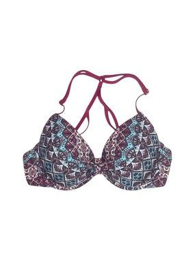 La Vie en Rose AQUA Push-Up Twist Front Bikini Top Multicolour Women’s M NWOT